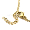 Round Plastic Imitation Pearl Pendant Necklaces & Bracelets & Stud Earrings Sets SJEW-C004-03G-3