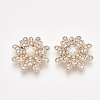 Alloy Rhinestone Cabochons PALLOY-T066-14KC-1