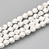 Electroplate Non-magnetic Synthetic Hematite Beads G-T114-26A-2