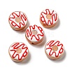 Handmade Lampwork Enamel Beads Strands LAMP-A001-F05-1