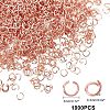 1000Pcs 304 Stainless Steel Open Jump Rings STAS-UN0029-59-4