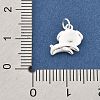 925 Sterling Silver Charms with 925 Stamp and Jump Rings STER-S007-01A-S-3