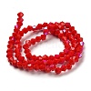 Opaque Solid Color Imitation Jade Glass Beads Strands EGLA-A039-P4mm-L02-2