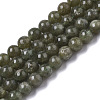 Natural Green Apatite Beads Strands G-G465-19-1