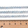 Natural Aquamarine Beads Strands G-F509-02-4mm-3