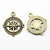 Tibetan Style Pendants X-TIBEP-K020kg-49AB-NR-1