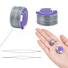 2 Rolls Special Coated Polyester Beading Threads OCOR-NB0002-06C-9