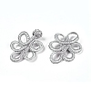 Braid Knit Chinese Knot Closure Cheongsam Frog Buttons BUTT-WH0014-22-2