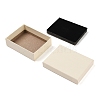 Cardboard Paper Jewelry Storage Boxes with Sponge CON-P023-01D-02-2