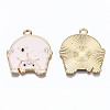 Alloy Enamel Pendants ENAM-S127-023-RS-2