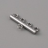 201 Stainless Steel Chandelier Component Links STAS-WH0043-06C-P-1-2