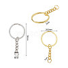 Alloy Split Key Rings PALLOY-CJ0001-44-2