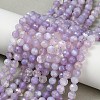 Natural Lavender Amethyst Beads Strands G-Z106-A03-4mm-2