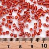 8/0 Glass Bugle Beads SEED-S032-07A-25-4