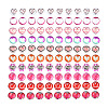 Glass Cabochons GGLA-WHC0001-06-1