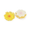 Flower Series Resin Cabochons CRES-Q008-01F-2