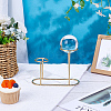 Alloy Crystal Ball Holders ODIS-WH0106-18G-4