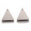 Tarnish Resistant 304 Stainless Steel Pendants STAS-O133-04B-P-1