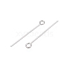 Anti-Tarnish 925 Sterling Silver Eye Pins STER-N016-0.4x20mm-01P-2