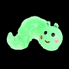 Luminous Resin Worm Ornament DJEW-R011-01B-02-4