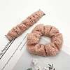 Plush Hairband and Watch Band For iWatch Series 7 Winter limit Smart Watches Size 38mm/41mm/40mm COHT-PW0001-07A-10-1