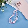150 Pieces Random Rose Acrylic Beads Bear Pastel Spacer Beads Butterfly Loose Beads for Jewelry Keychain Phone Lanyard Making JX543C-5