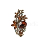 Alloy and Glass Rhinestone Brooch PW-WGC0DFD-06-1