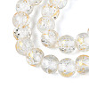Crackle Transparent Glass Beads Strands GLAA-N030-8mm-01J-3