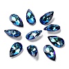 Faceted K9 Glass Rhinestone Charms RGLA-F053-B-001BB-1