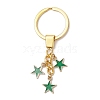 Alloy Enamel Star Keychain KEYC-JKC01084-03-2