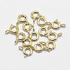 925 Sterling Silver Spring Ring Clasps STER-K167-076C-G-1