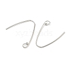 Brass Earring Hooks KK-G557-50P-2