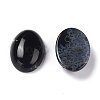 Oval Natural Dyed & Heated Black Agate Cabochons X-G-K020-18x13mm-01-4