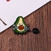 Avocado with Pesticide Sprayer & Mask Enamel Pin PW-WG9CCAC-01-2