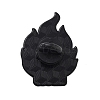 Animal Black Alloy Brooches JEWB-S018-03D-2