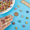 Gorgecraft 108Pcs 9 Colors Star Sew on Rhinestone OACR-GF0001-13-3