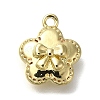 Rack Plating Brass Micro Pave Cubic Zirconia Charms KK-M014-03G-1