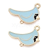 Alloy Enamel Connector Charms PALLOY-Q467-01G-01-1