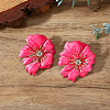 Iron Flower Stud Earrings XB2755-3-1