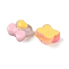 Candy Color Translucent Resin Decoden Cabochons RESI-S394-04A-2