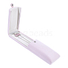 Velvet Jewelry Packing Boxes for Necklaces CON-WH0085-226B-02-1
