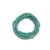 Glass Seed Beaded Waist Beads WG0248E-08-1