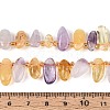 Natural Ametrine Beads Strands G-Z091-A41-5