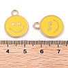 Alloy Enamel Pendants PALLOY-S192-04G-04-3