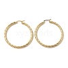 304 Stainless Steel Hoop Earrings EJEW-L232-015G-2