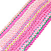 10 Strands 10 Styles Handmade Polymer Clay Bead Strands CLAY-TA0001-72B-3