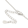 Brass Cable Chain Necklaces NJEW-Z037-02P-3