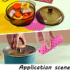 Gorgecraft 4Pcs 4 Colors Silicone Hot Resistant Cup Mats AJEW-GF0008-28A-5