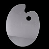 Clear Acrylic Paint Palette AJEW-Z052-01A-1