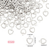 DICOSMETIC 200Pcs 304 Stainless Steel Open Charms STAS-DC0005-92-6